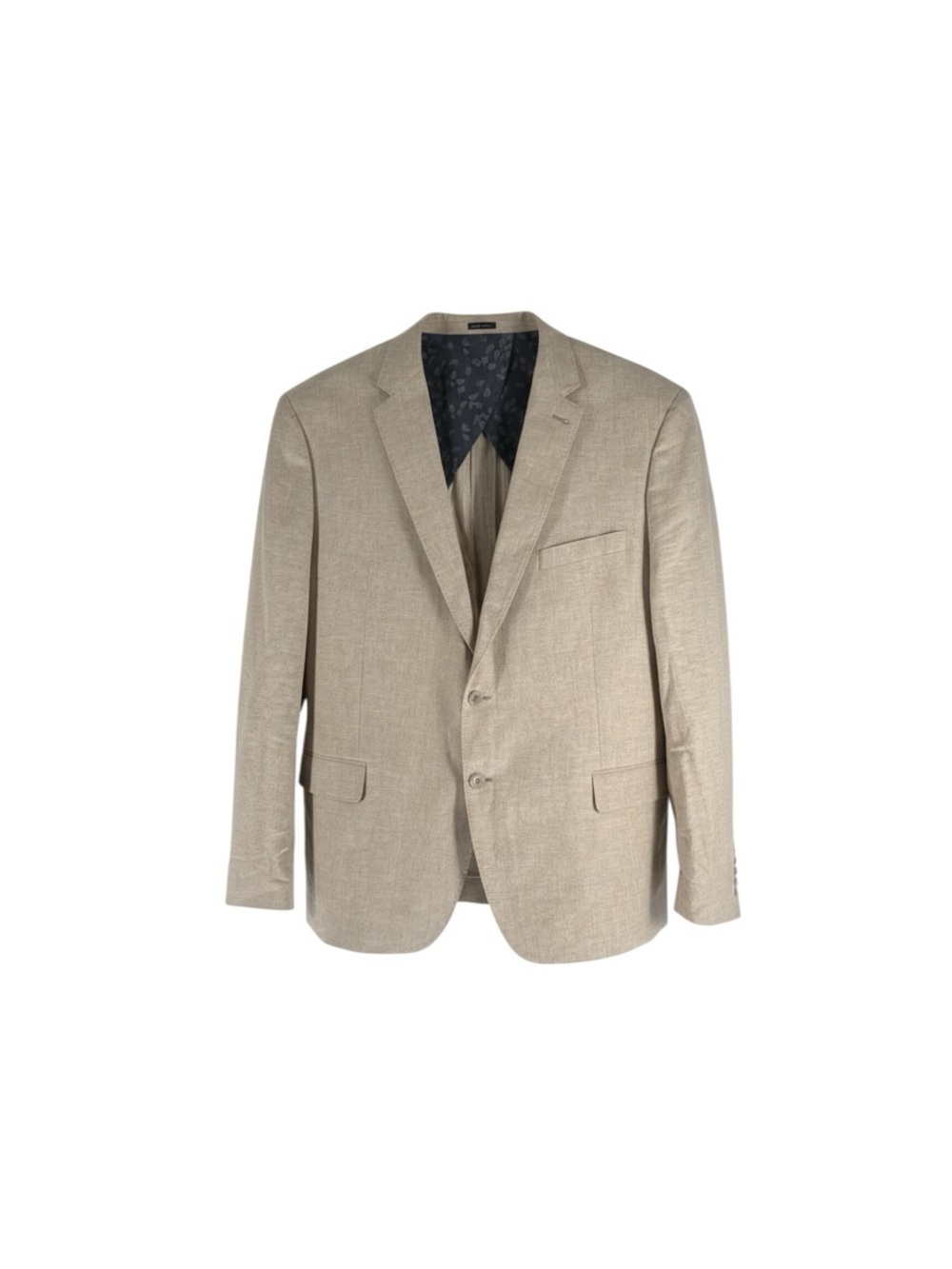 Men’s Joseph Abboud Beige Two-Button Sport Coat and pants set XXL - Picture 2 of 8